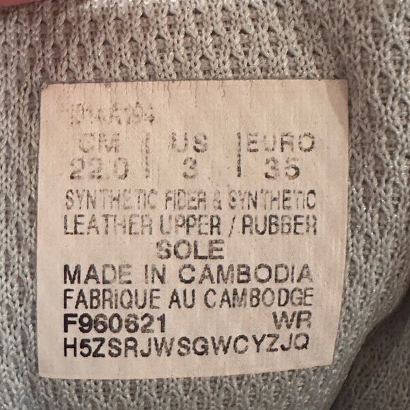 Asics Girl Contend 7 PS Running Shoes Mesh Adjustable Strap Closure Youth Size 3 - Picture 5 of 16